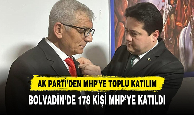 BOLVADİN'DE 178 KİŞİ MHP'YE KATILDI