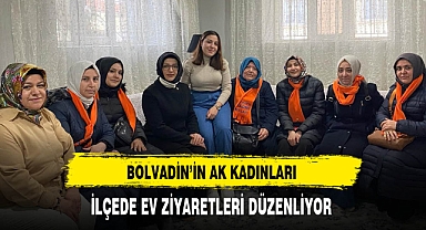 Bolvadin'de AK Kadınlar Ev Ziyaretlerini Sürdürüyor