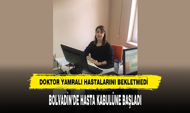 Bolvadin'de Hastalarını Fazla Bekletmedi Hasta Kabulüne Başladı