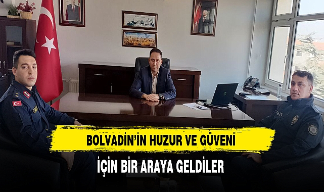 Bolvadin'in Huzur ve Güvenliği İçin Toplandılar