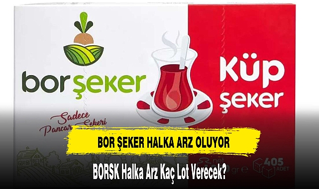 BOR ŞEKER KAÇ LOT VERECEK ?