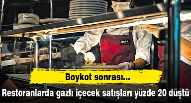 Boykot sonrası restoranlarda gazlı içecek satışları yüzde 20 düştü
