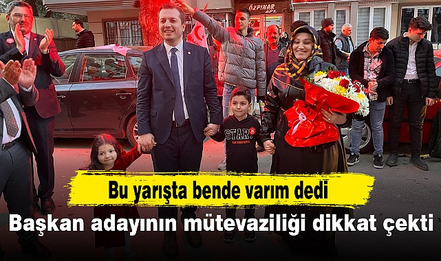 Bu yarışta ben de varım dedi