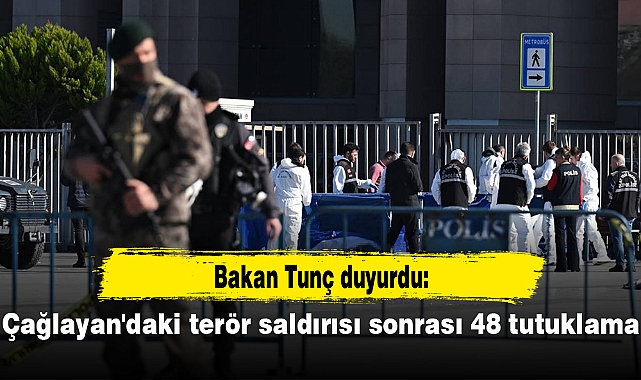 Çağlayan'daki terör saldırısı sonrası 48 tutuklama