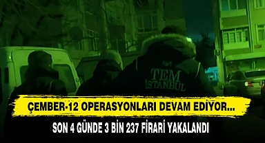 Çember-12 Operasyonları Devam Ediyor…