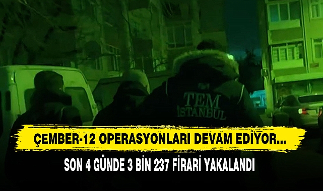 Çember-12 Operasyonları Devam Ediyor…