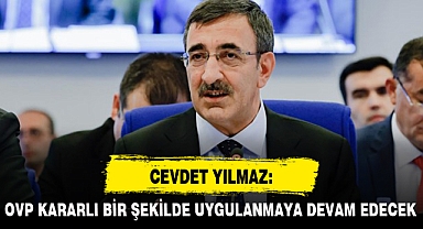 CEVDET YILMAZ: