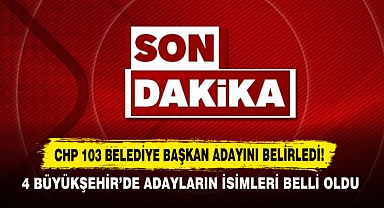 Chp 103 Belediye Başkan Adayını Belirledi!