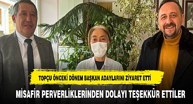 CHP Belediye Başkan Adayı Topçu ziyaretlere devam ediyor