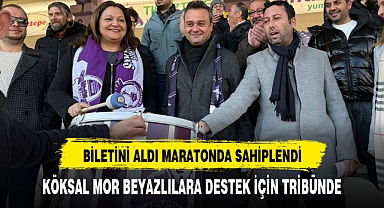 CHP'li Köksal Memleketi Afyonspor'a Tribünden Destek Verdi