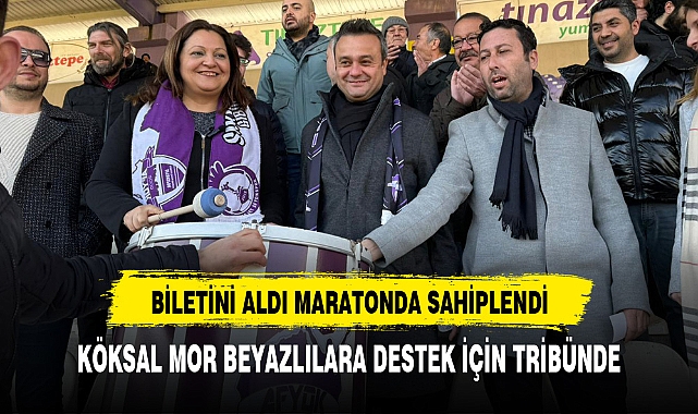 CHP'li Köksal Memleketi Afyonspor'a Tribünden Destek Verdi