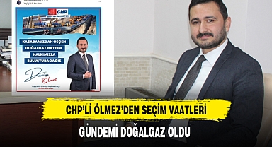 CHP'li Ölmez'in Gündemi Doğalgaz