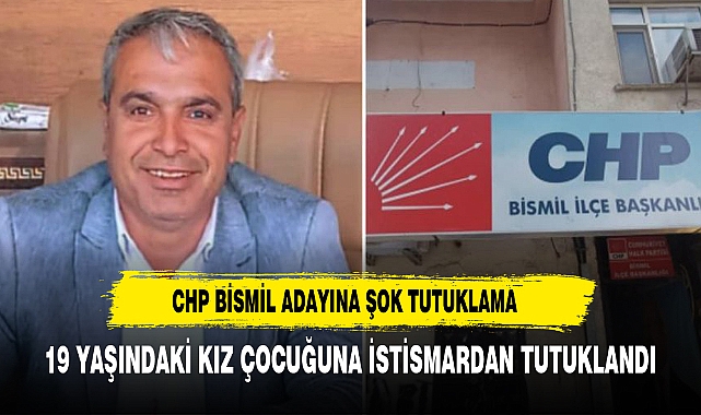 CHP'nin Bismil belediye başkan adayıydı! Abdurrahim Sönmez cinsel saldırıdan tutuklandı