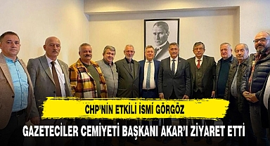 CHP'nin Etkili İsmi Görgöz Başkan Akar'ı Ziyaret Etti