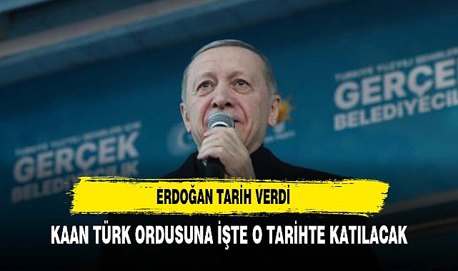 Cumhurbaşkanı Erdoğan: 2028 yılı sonunda KAAN'ın Hava Kuvvetlerimize katılmasını planlıyoruz