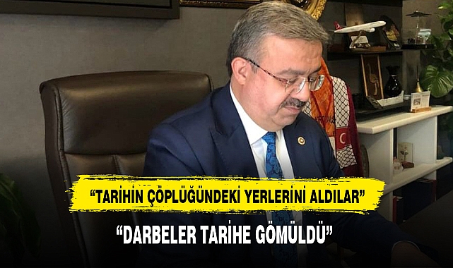 “DARBELER TARİHE GÖMÜLDÜ”