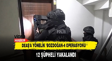 DEAŞ'a Yönelik 'Bozdoğan-4 Operasyonu '