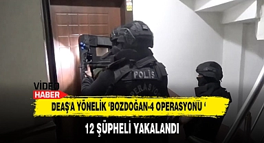 DEAŞ'a Yönelik 'Bozdoğan-4 Operasyonu '