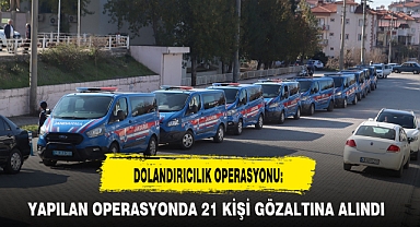 DOLANDIRICILIK OPERASYONU: