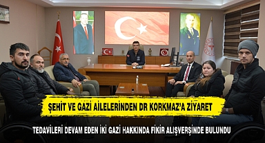 Dr. Korkmaz, Başkan Kumartaşlı Ve Yönetimi İle Görüştü