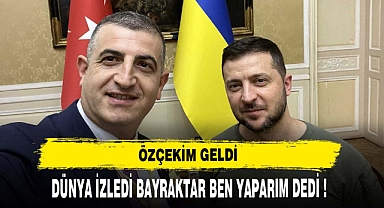 DÜNYA İZLEDİ BAYRAKTAR BEN YAPARIM DEDİ