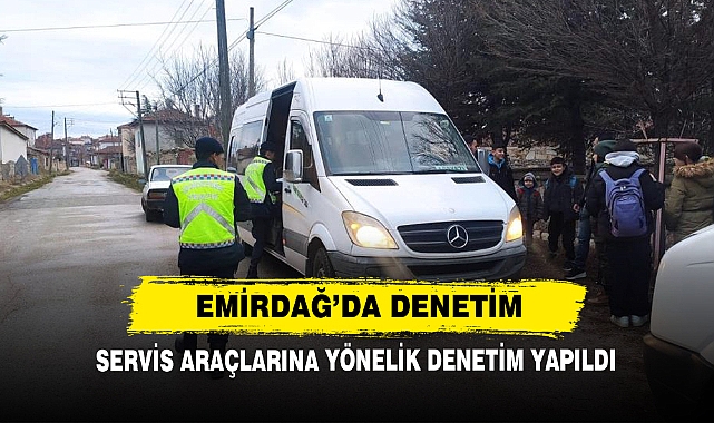 Emirdağ’da Denetim