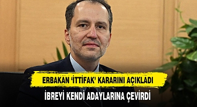 Erbakan 'İttifak' Kararını Açıkladı