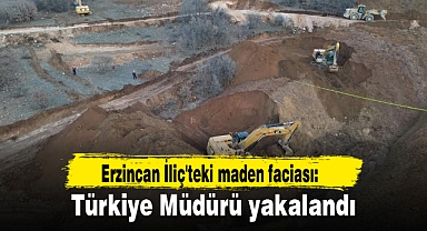 Erzincan İliç'teki maden faciası: Türkiye Müdürü yakalandı