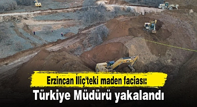 Erzincan İliç'teki maden faciası: Türkiye Müdürü yakalandı