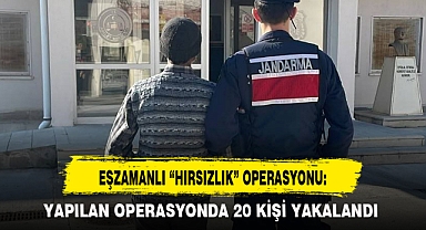 EŞZAMANLI “HIRSIZLIK” OPERASYONU: