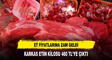 Et fiyatlarına zam
