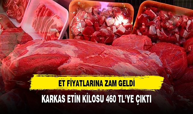Et fiyatlarına zam