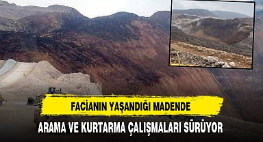 Facianın Yaşandığı Maden Ocağında Arama Kurtarma Çalışmaları Sürüyor