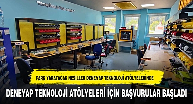 Fark yaratacak nesiller Deneyap Teknoloji Atölyelerinde