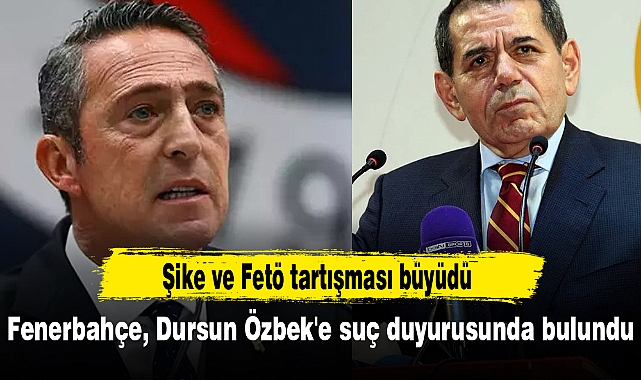 Fenerbahçe, Dursun Özbek'e suç duyurusunda bulundu