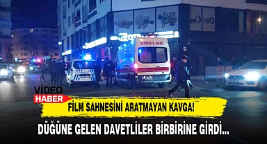 Film Sahnesini Aratmayan Kavga!