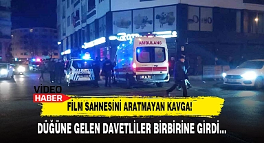 Film Sahnesini Aratmayan Kavga!