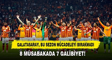 Galatasaray, Bu Sezon Mücadeleyi Bırakmadı
