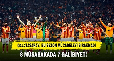 Galatasaray, Bu Sezon Mücadeleyi Bırakmadı