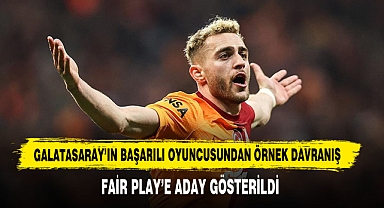 Galatasaray’ın Başarılı Oyuncusundan Örnek Davranış