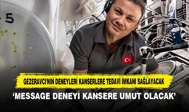Gezeravcı'nın Deneyleri Kanserlere Tedavi İmkanı Sağlayacak