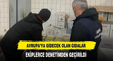 Gıda Kontrol Ekipleri Sahada Denetimlerde Bulundu