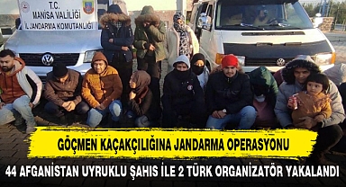GÖÇMEN KAÇAKÇILIĞINA JANDARMA OPERASYONU