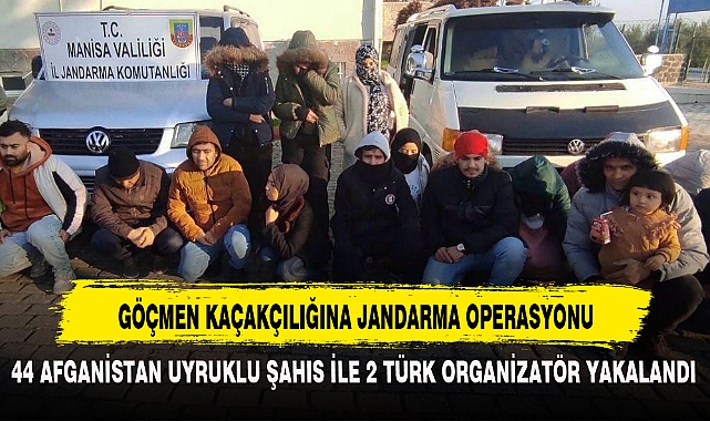 GÖÇMEN KAÇAKÇILIĞINA JANDARMA OPERASYONU