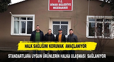 HALKIN SAĞLIĞINI KORUMAK AMAÇLANIYOR