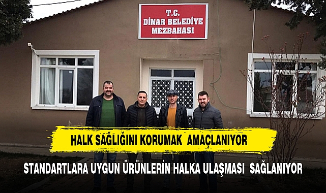 HALKIN SAĞLIĞINI KORUMAK AMAÇLANIYOR