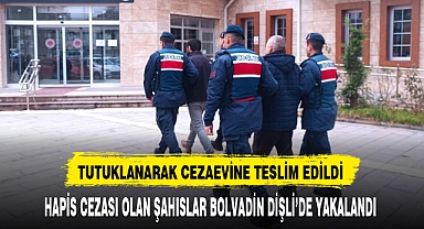 HAPİS CEZASI OLAN ŞAHISLAR BOLVADİN DİŞLİ’DE YAKALANDI