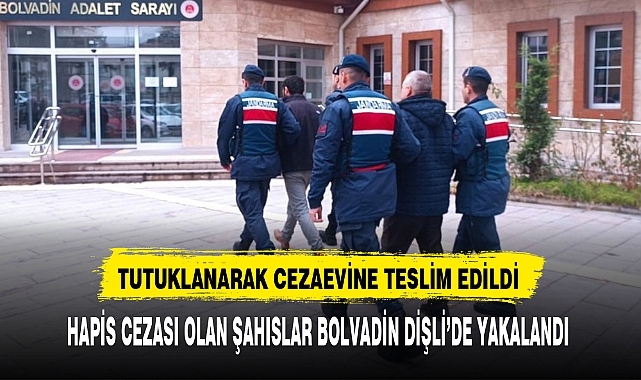 HAPİS CEZASI OLAN ŞAHISLAR BOLVADİN DİŞLİ’DE YAKALANDI