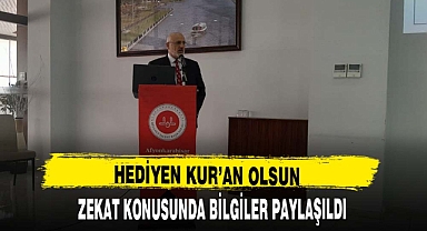 HEDİYEN KUR'AN OLSUN
