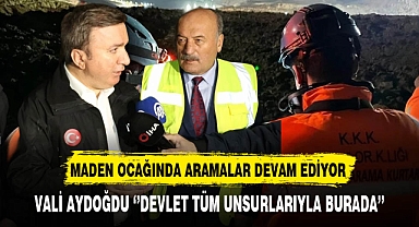 Heyelan Sonrası Arama Kurtarma Çalışmaları Devam Ediyor